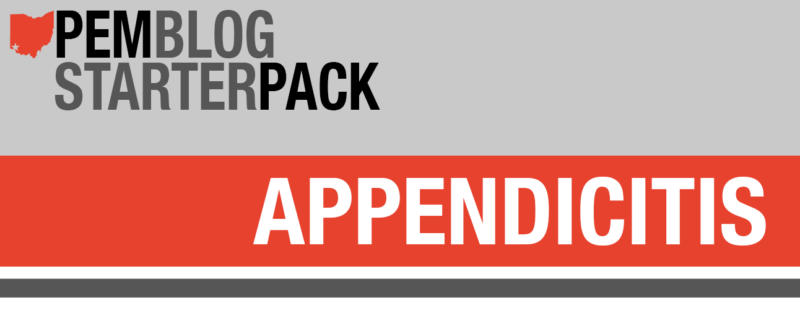 Starter Pack Appendicitis